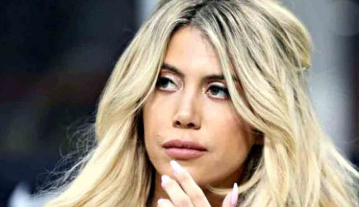 Wanda Nara perplessa