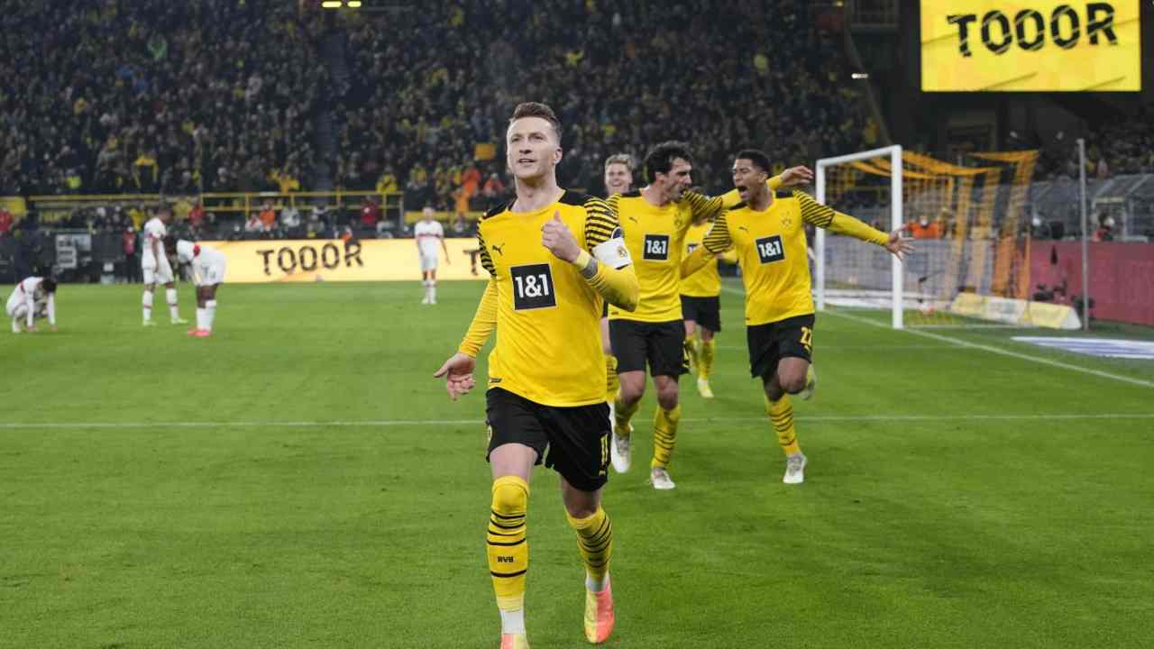 Borussia esulta - foto LaPresse