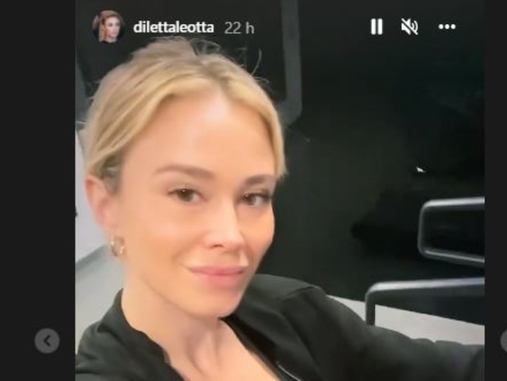 primo piano Diletta Leotta - Foto Screenshot Instagram
