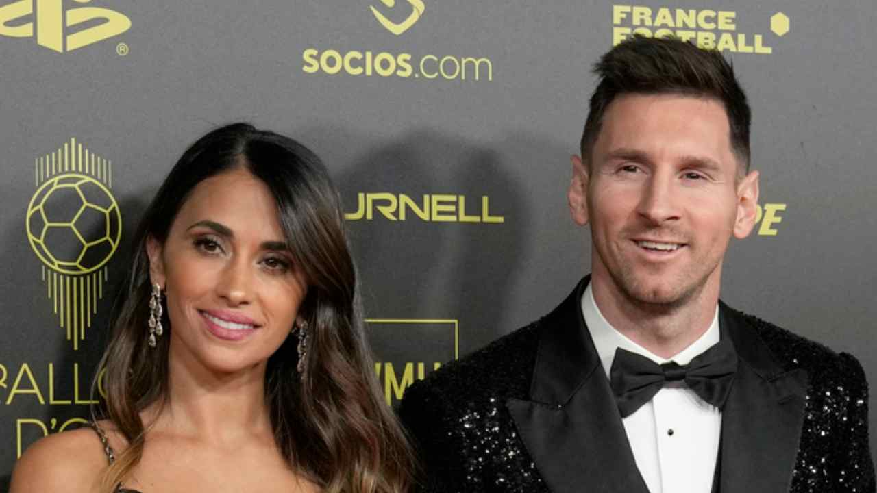 Antonela Roccuzzo e Leo Messi