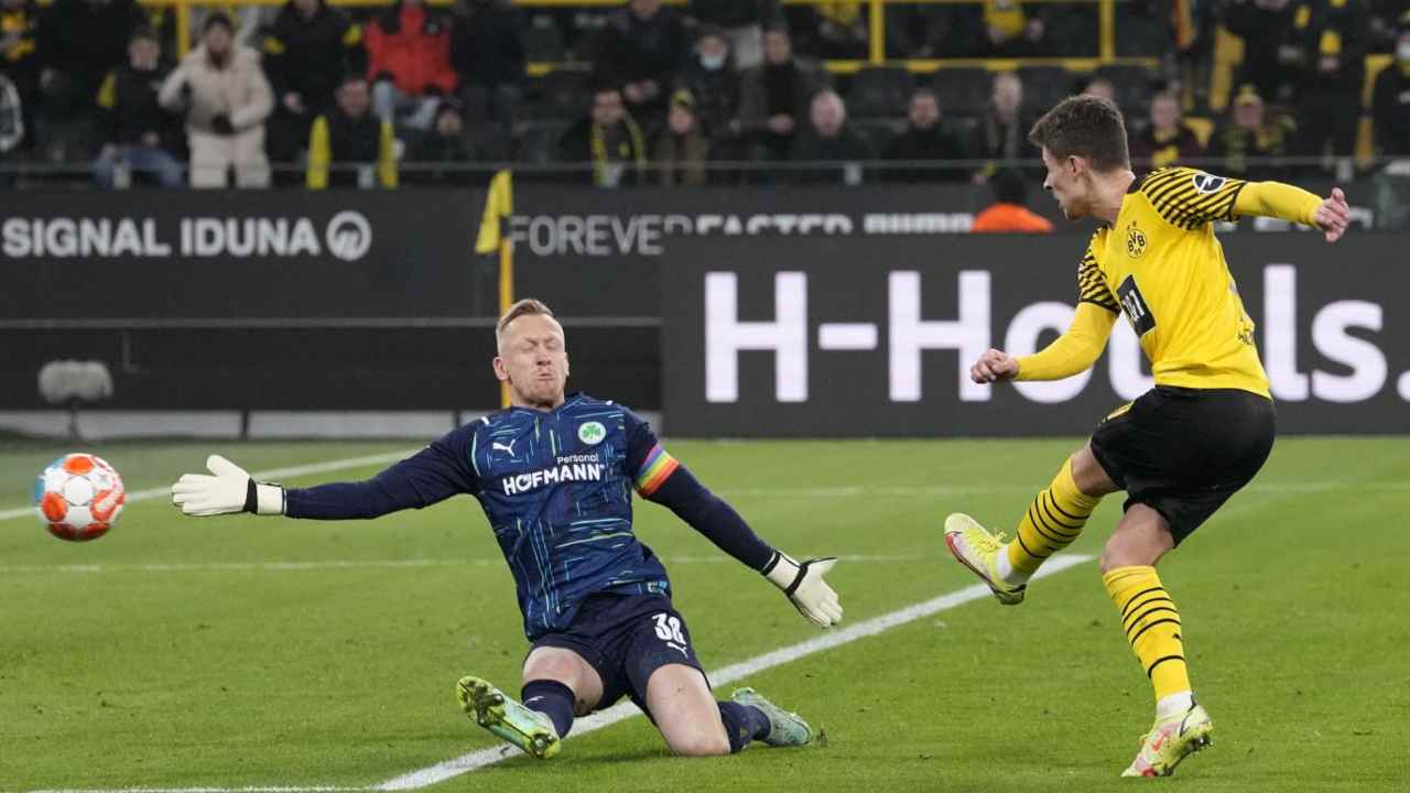 gol Borussia - foto LaPresse