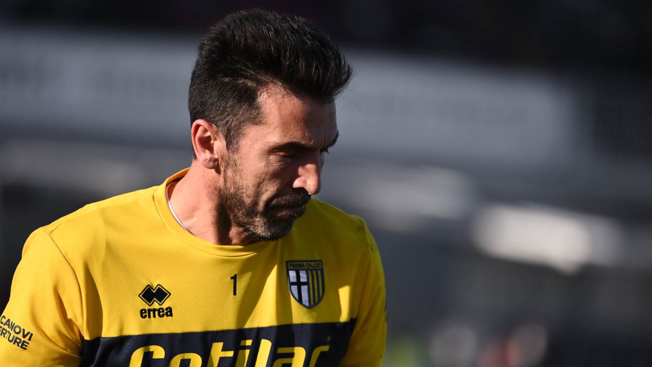 Buffon Parma - foto LaPresse