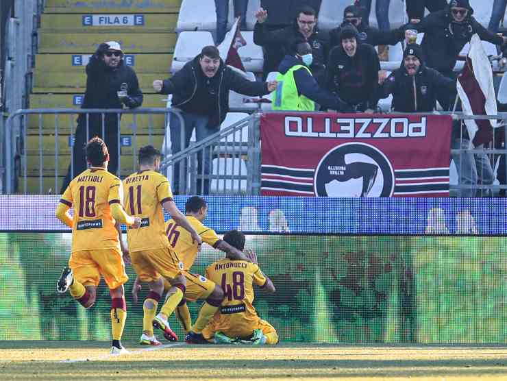 Cittadella esulta - foto LaPresse