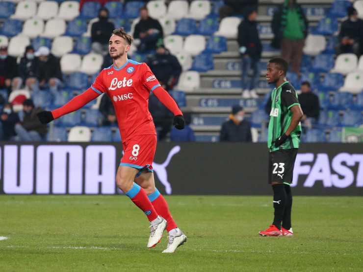 Fabian Ruiz Sassuolo Napoli