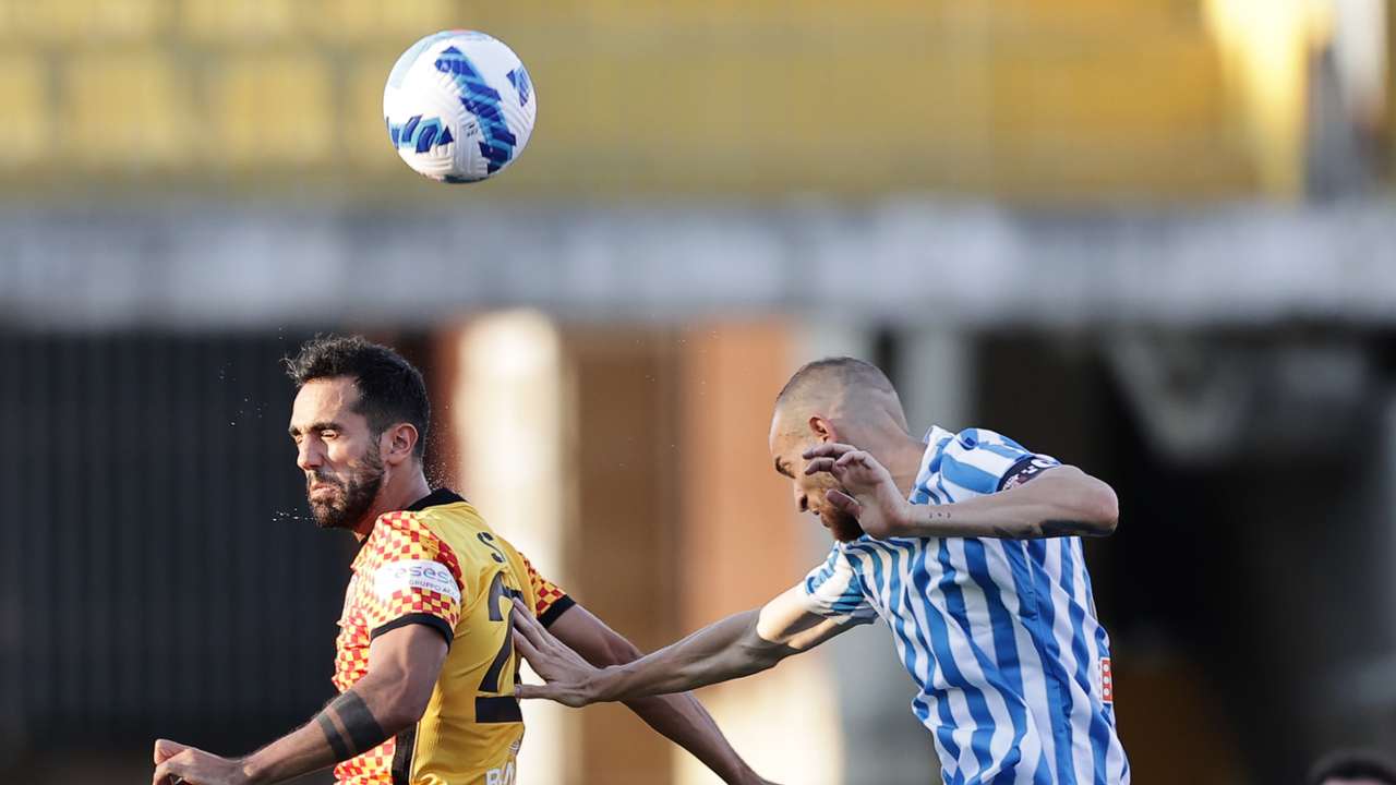 Spal-Benevento  foto LaPresse