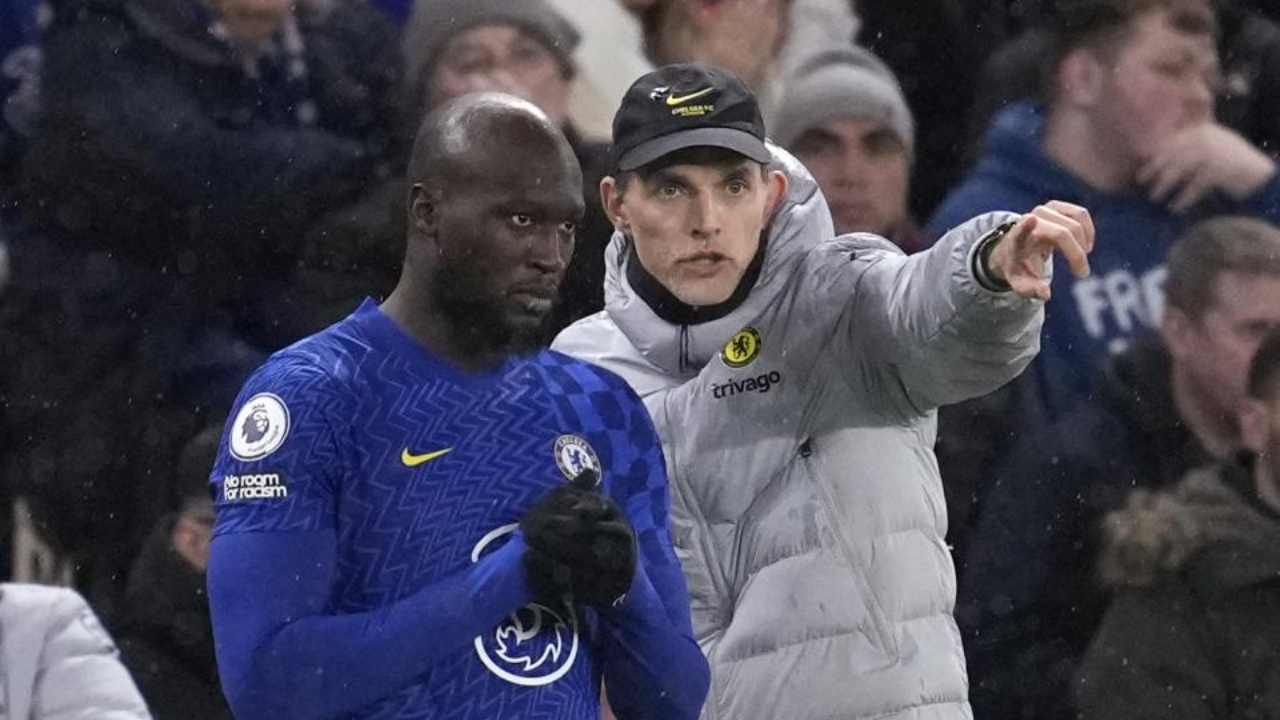 Tuchel e Lukaku - foto LaPresse