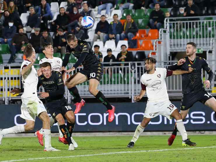 Venezia Salernitana foto LaPresse