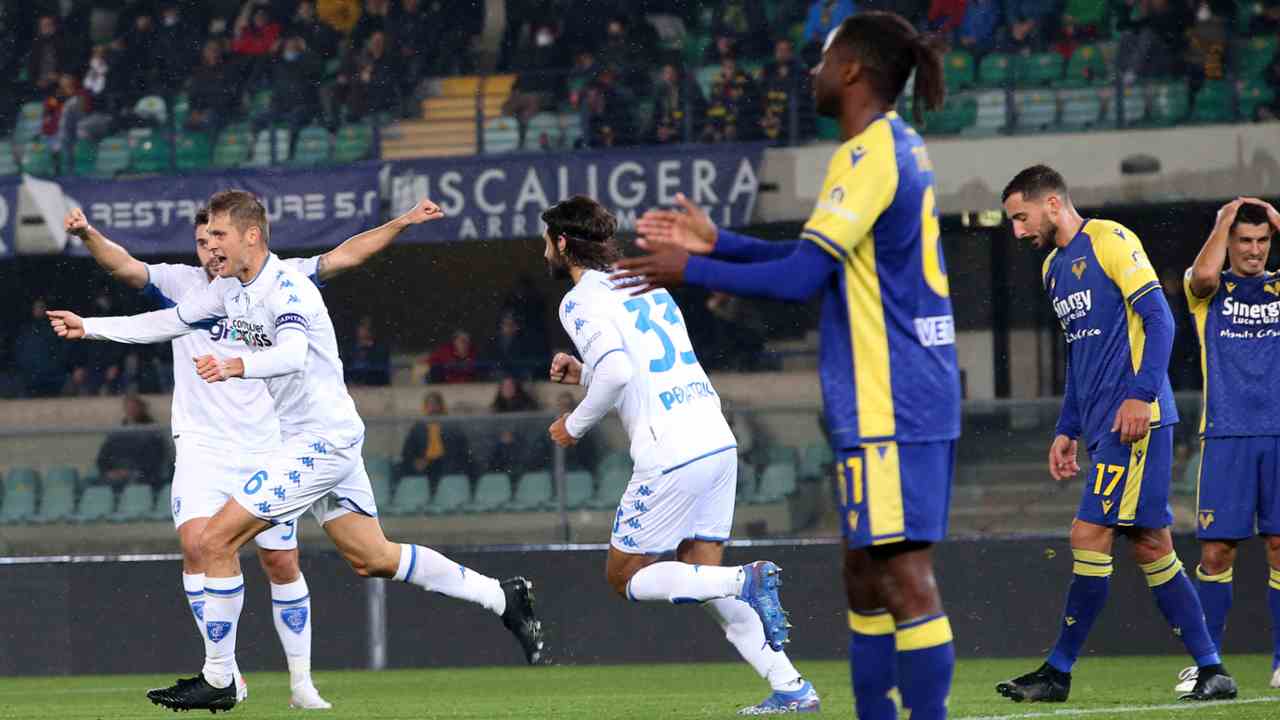 Verona Empoli - foto LaPresse