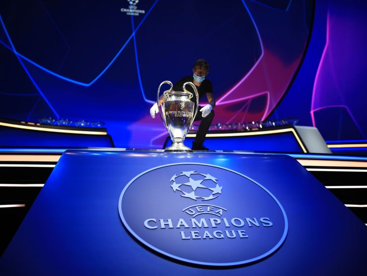 Sorteggio Champions League - foto LaPresse