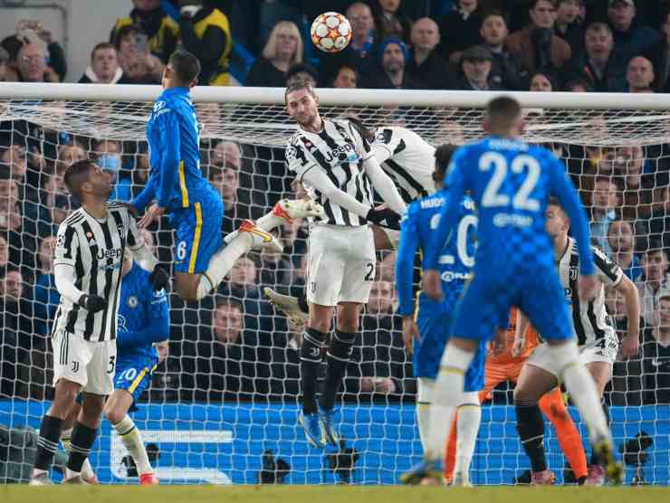 Chelsea-Juve -foto LaPresse