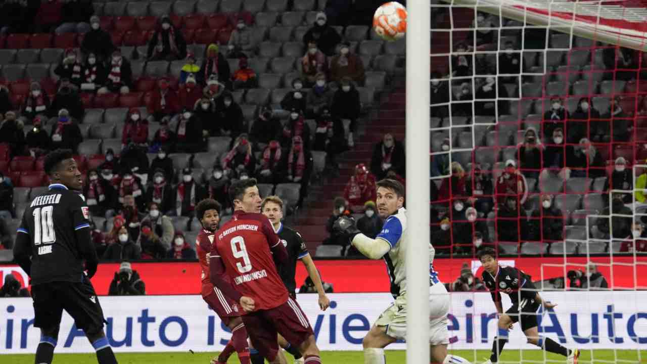 gol Bundesliga - foto LaPresse