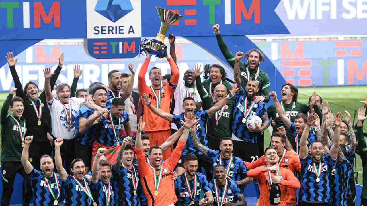 Inter scudetto - foto LaPresse