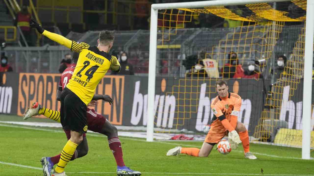 Dortmund tiro - foto LaPresse
