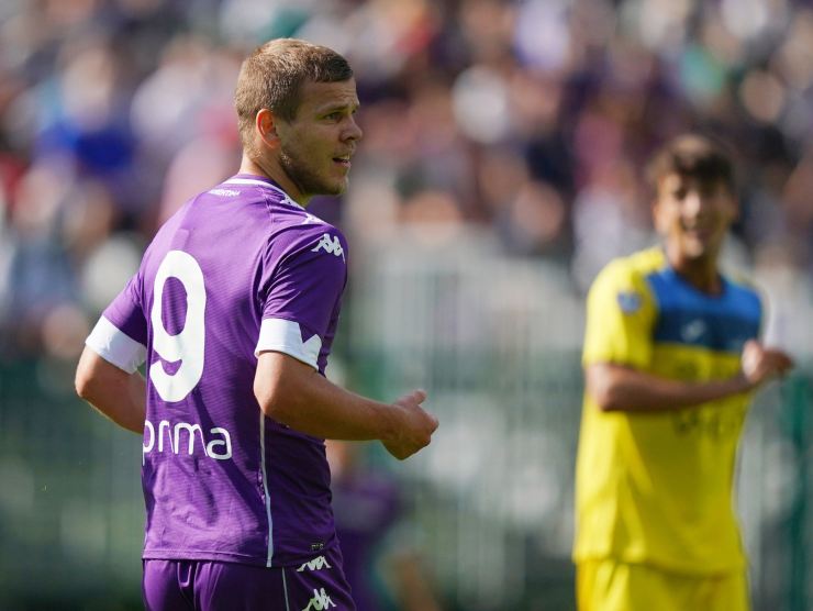 Kokorin Fiorentina - foto LaPresse