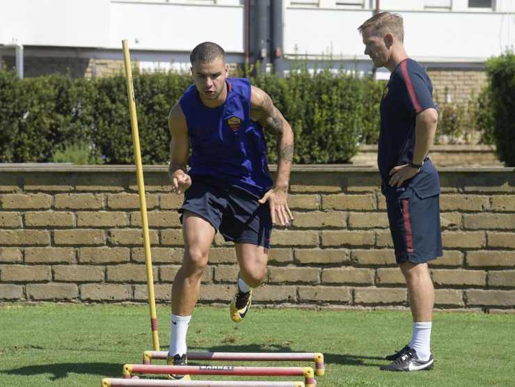 Tumminello in allenamento foto LaPresse