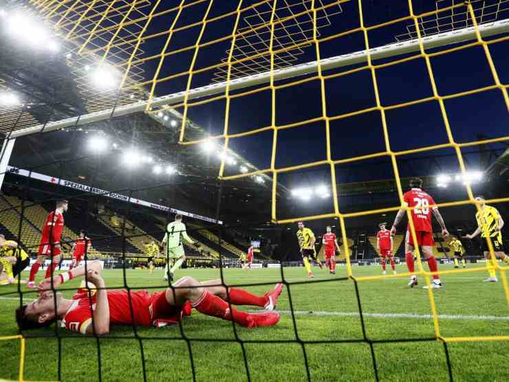 union prende gol - foto LaPresse