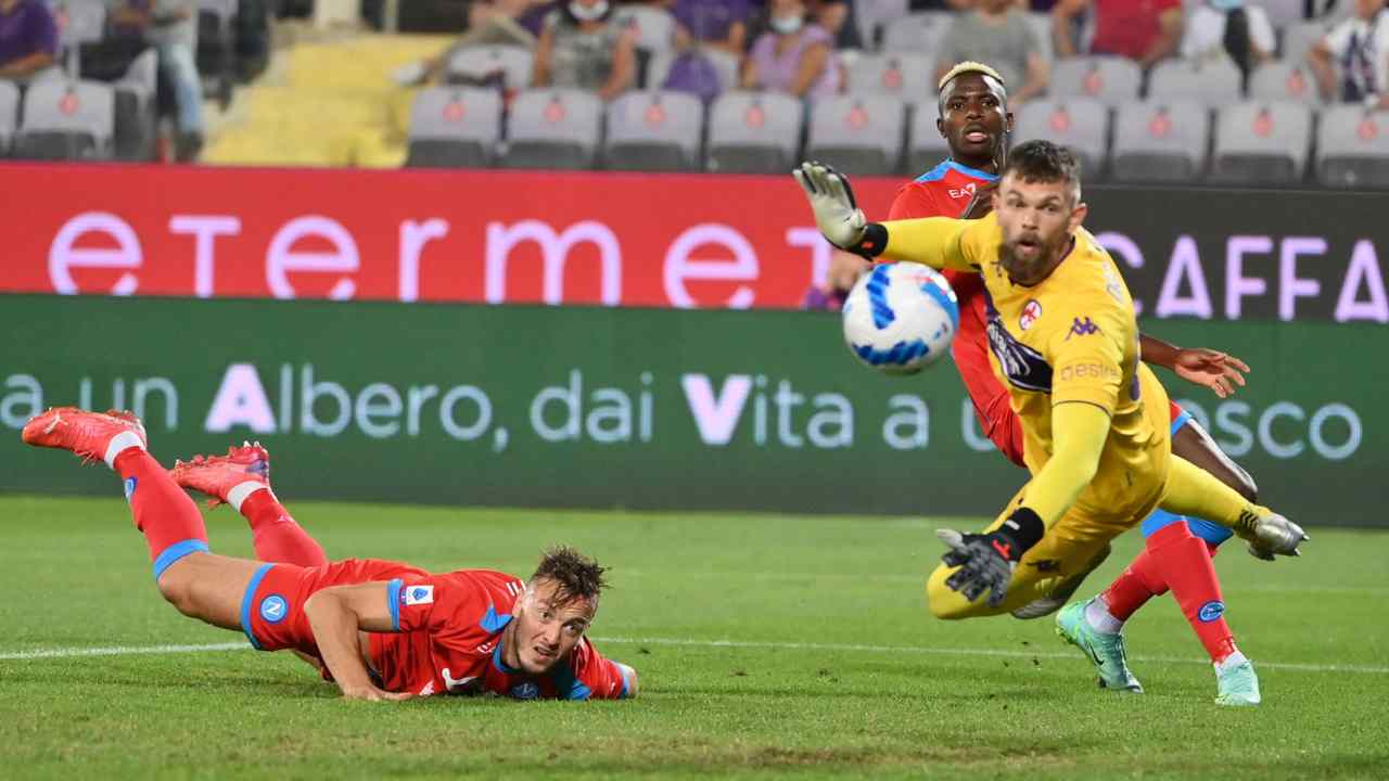 Napoli-Fiorentina - foto LaPresse