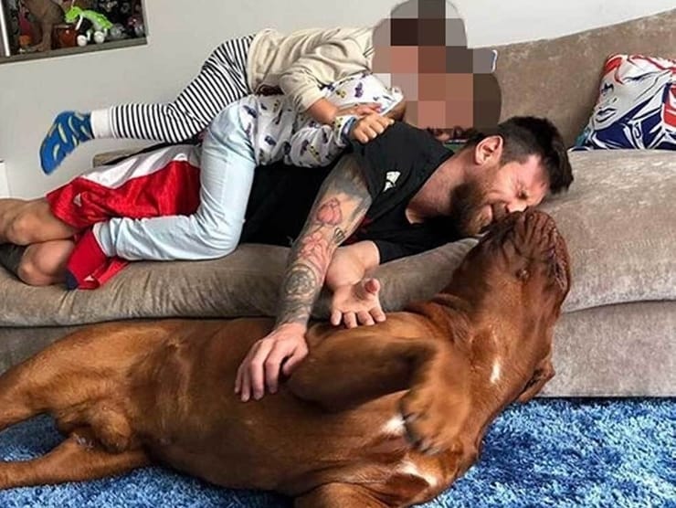 Messi e la famiglia