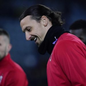 Ibrahimovic sorride