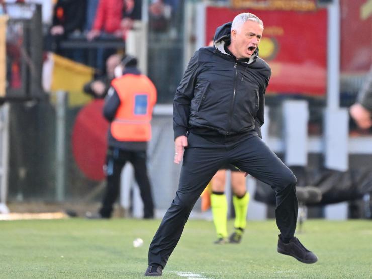 Jose Mourinho Roma Salernitana