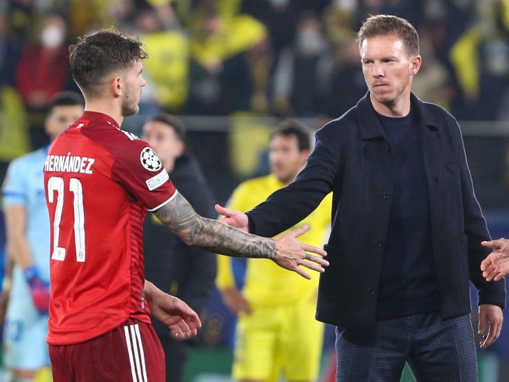 Lucas Hernandez e Nagelsmann