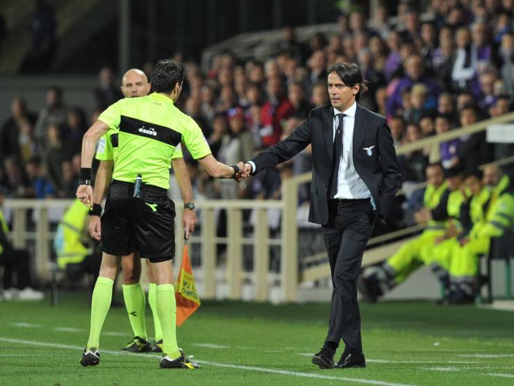 Simone Inzaghi arbitro Lazio