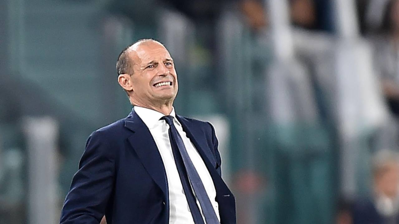 Max Allegri, tecnico della Juventus