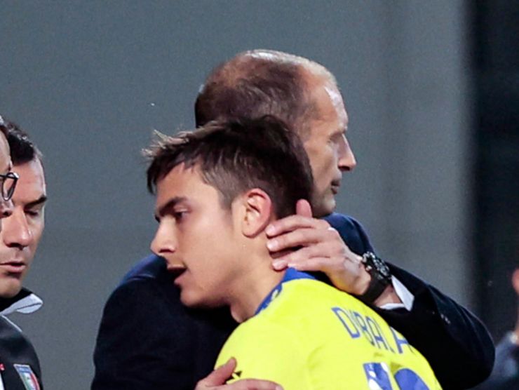 Allegri e Dybala