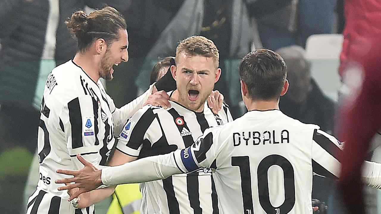 De Ligt, Rabiot, Dybala