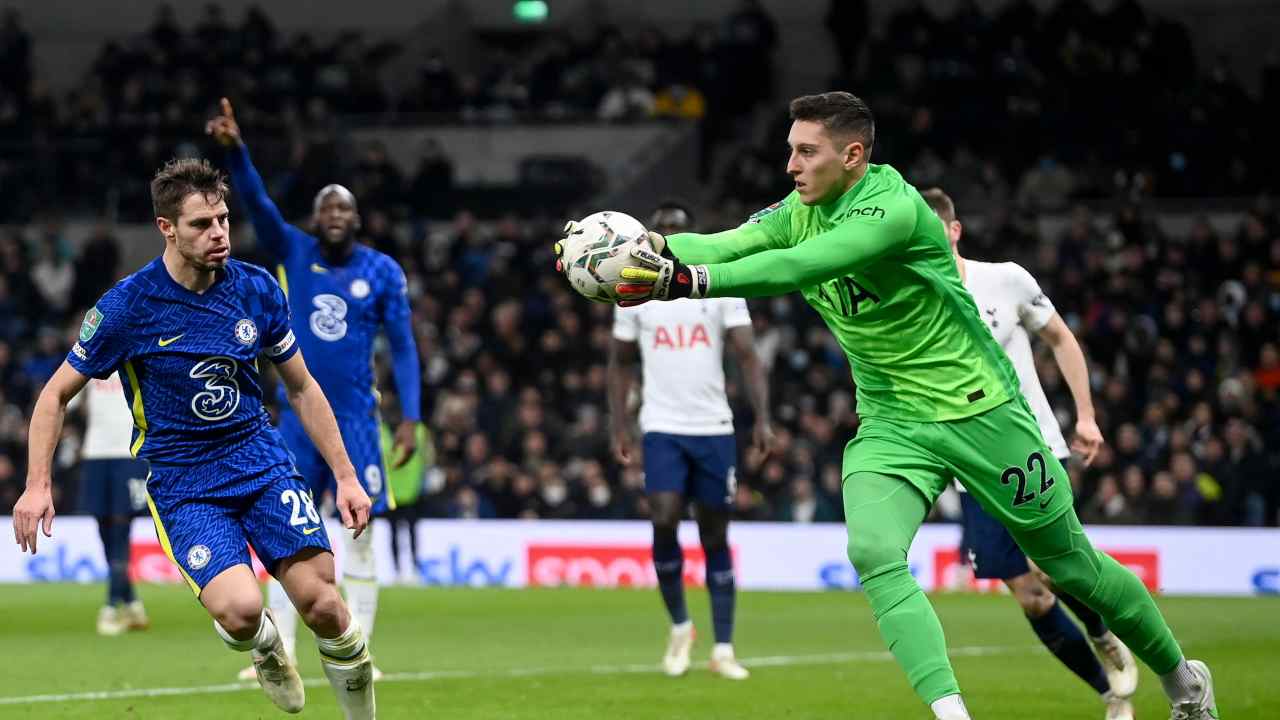 Gollini Chelsea Tottenham