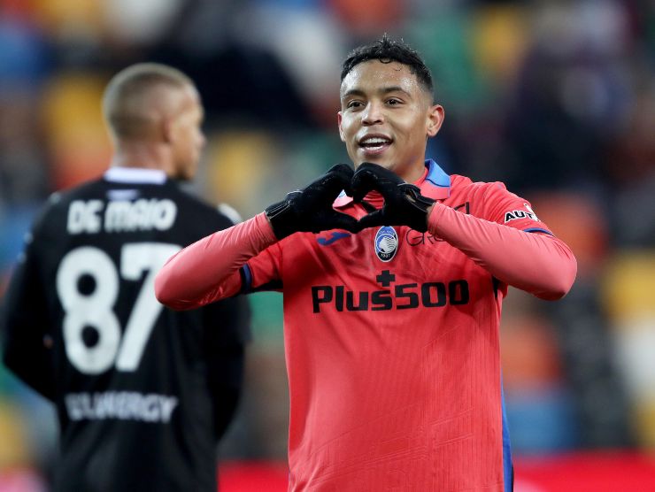 Luis Muriel esulta