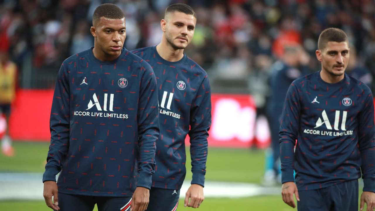 Mbappe, Icardi, Verratti