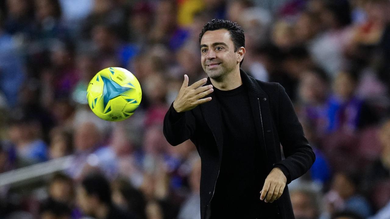 Xavi, tecnico del Barcellona