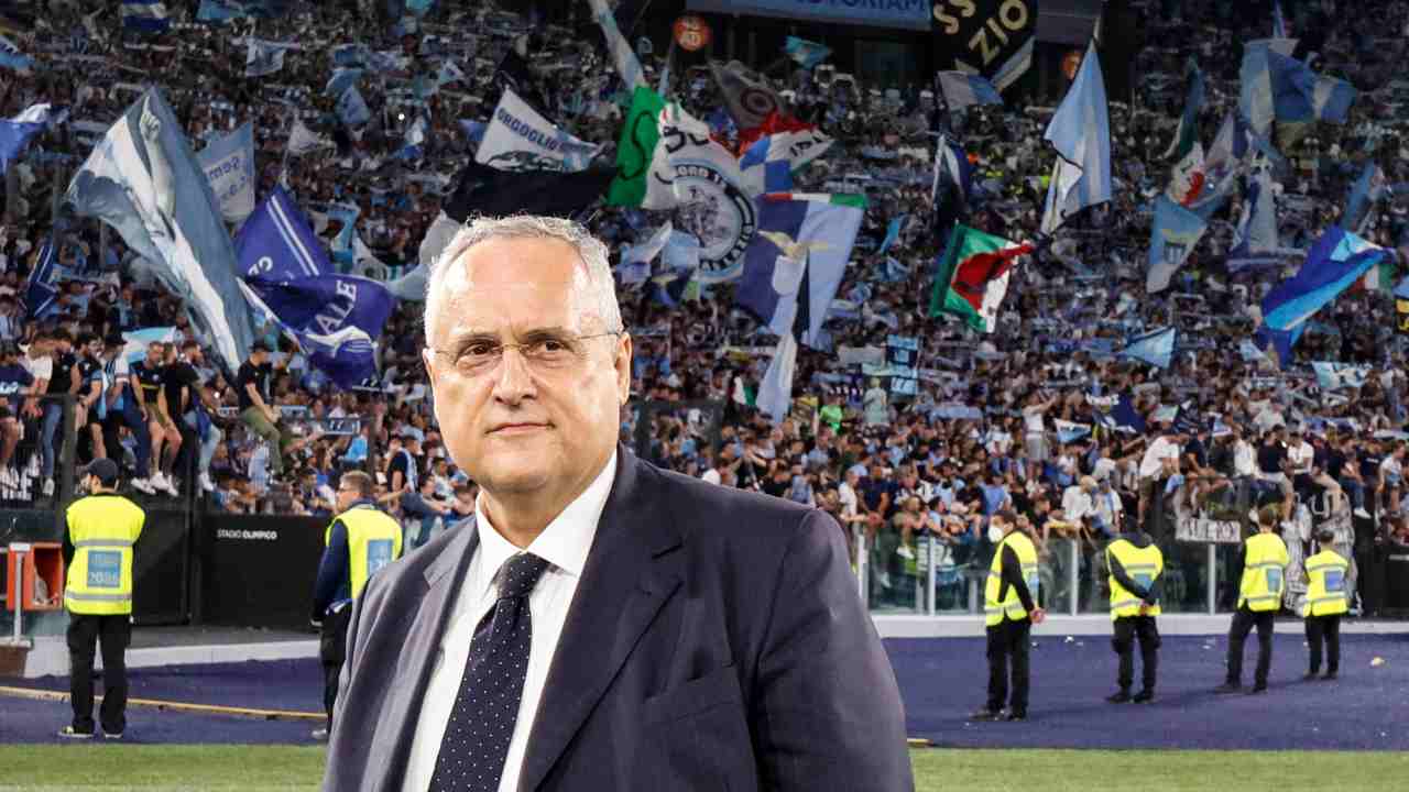 Lotito tifosi Lazio