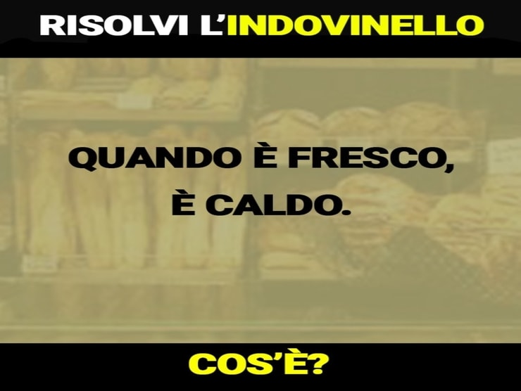 indovinello soluzione