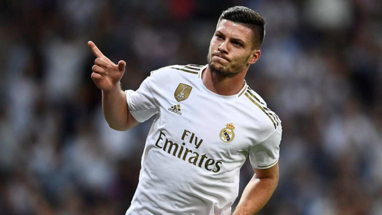 Luka Jovic serbo ex Real madrid 