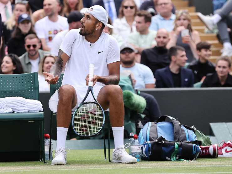 Nick Kyrgios protesta Wimbledon