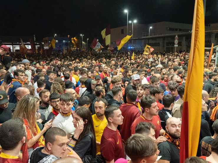 Tifosi Roma Fiumicino