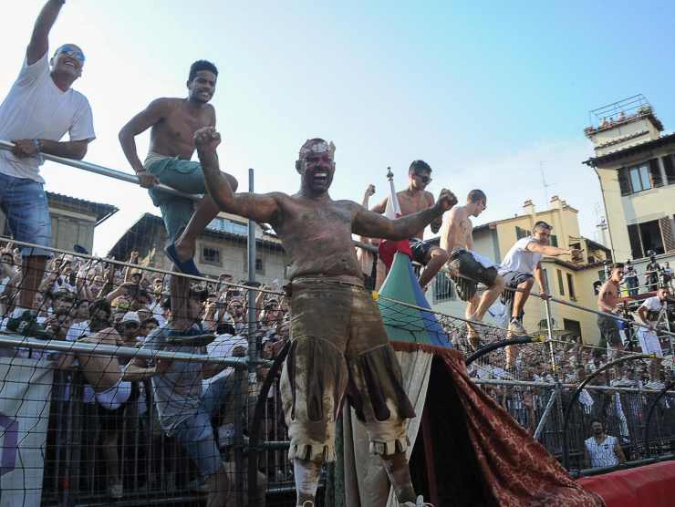 Tifosi calcio storico fiorentino