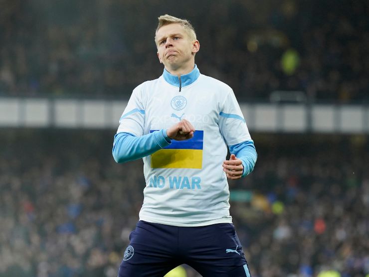 Zinchenko dal Manchester City all'Arsenal