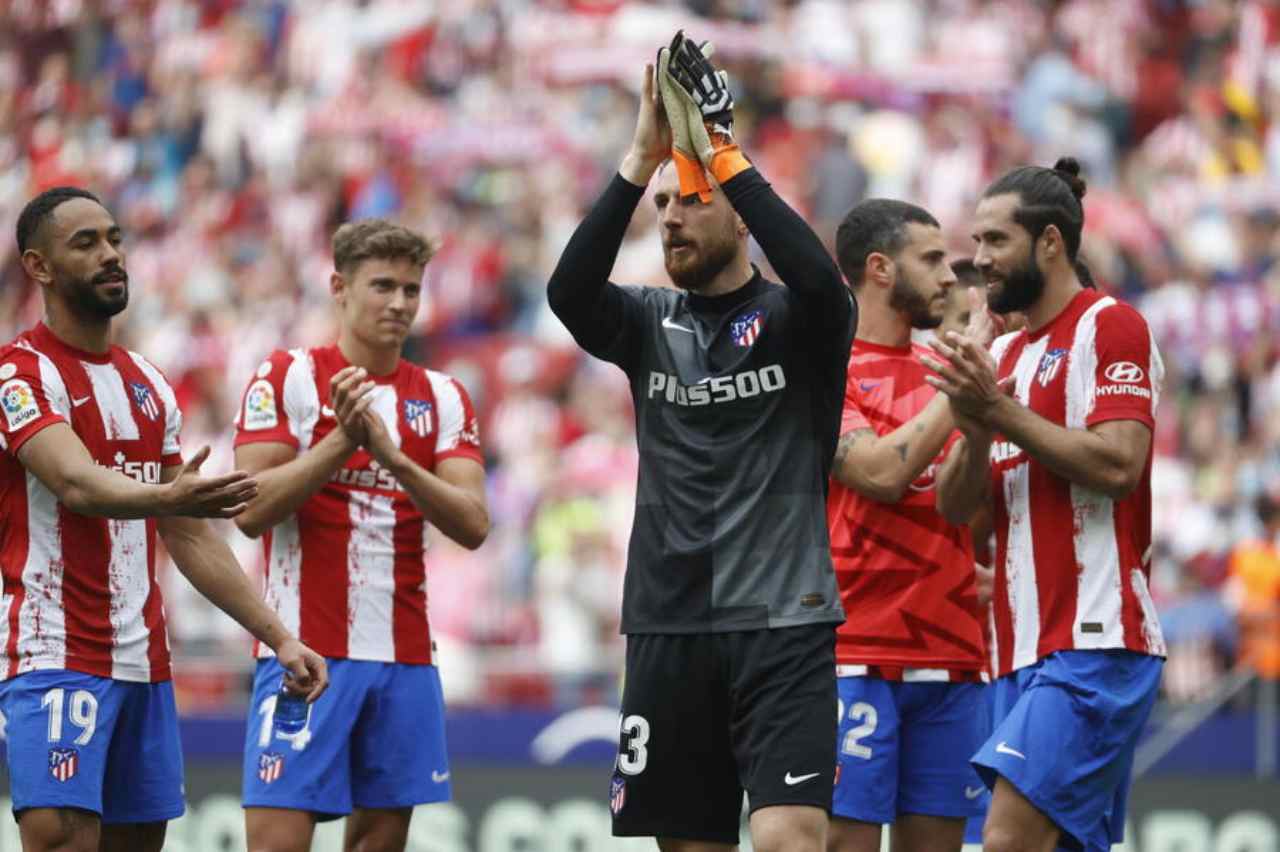 Colpo in difesa per l'Atletico Madrid del Cholo 28/08/2022/ansa