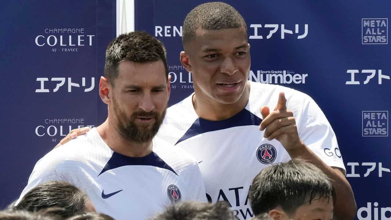 messi mbappe