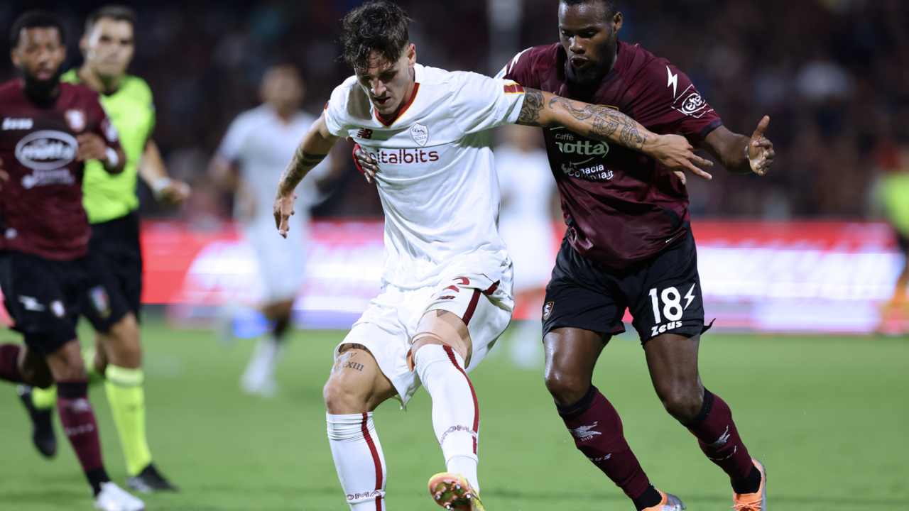 Salernitana Roma Zaniolo