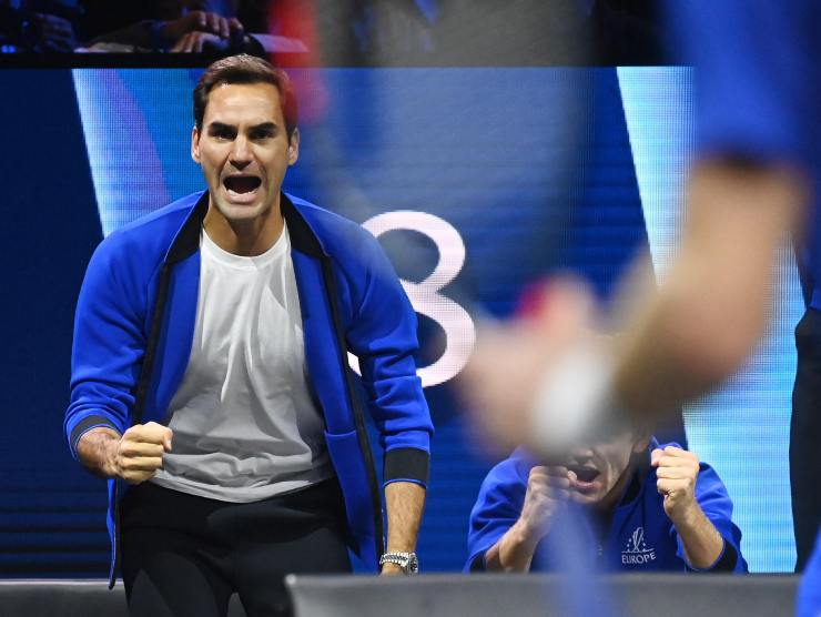 Federer esulta scommesse.online 20220926