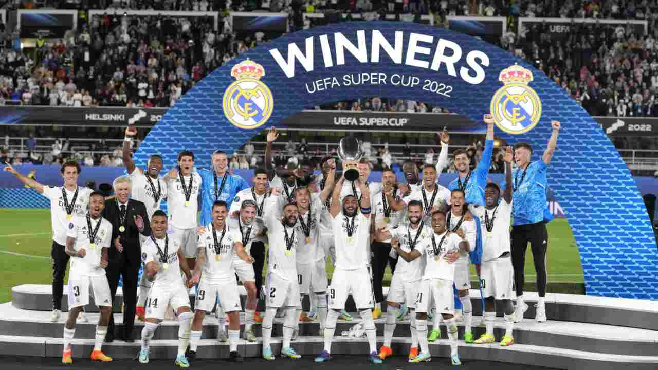 Real Madrid Supercoppa scommesse.online 20220910