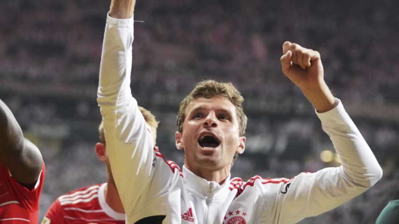 Thomas Muller esulta scommesse.online 20220919