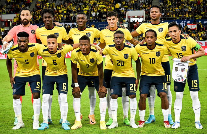 Mondiali 2022, la nazionale dell'Ecuador -Ansa