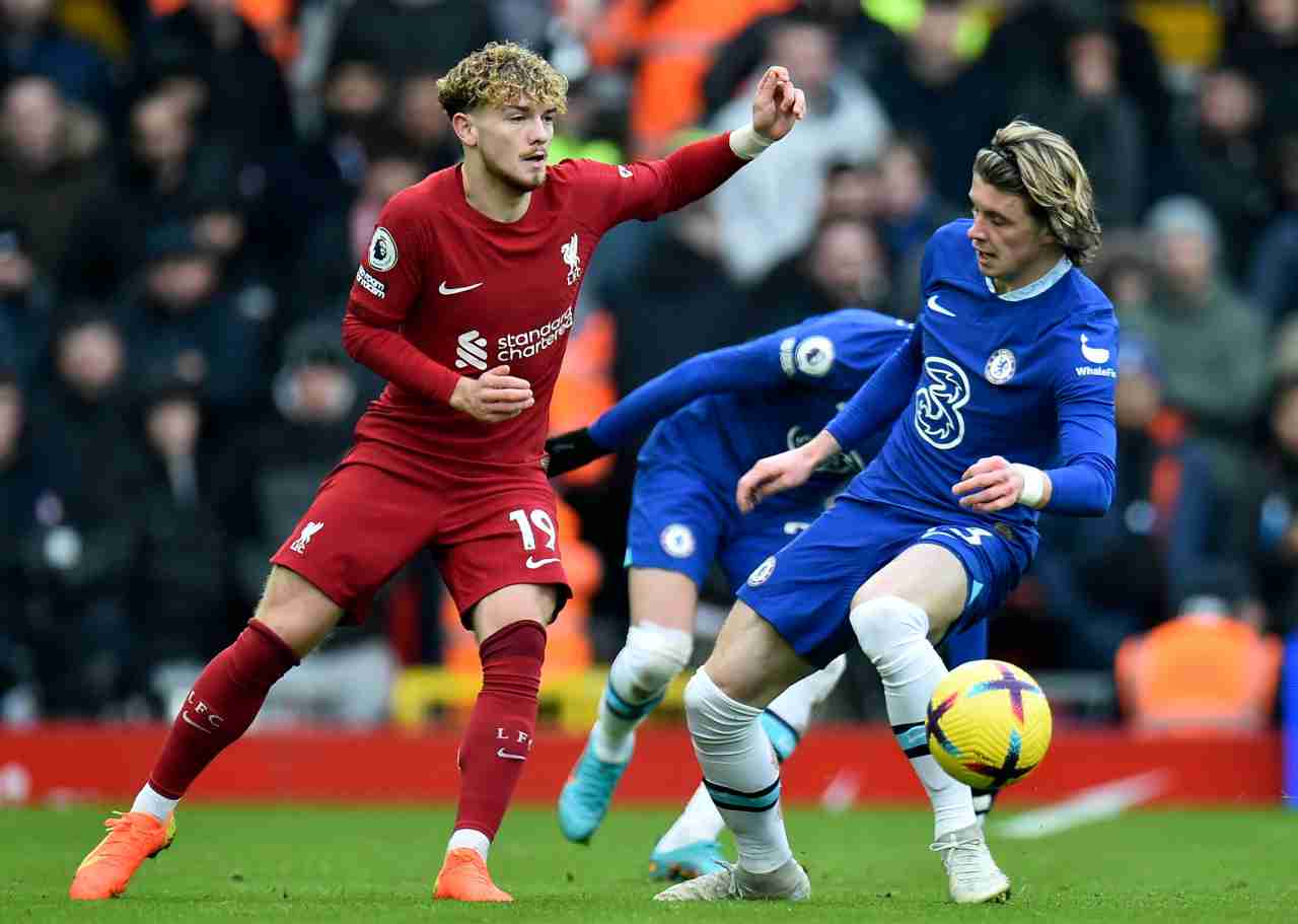 Liverpool e Chelsea in azione Premier League scommesse.online 02 febbraio 2023