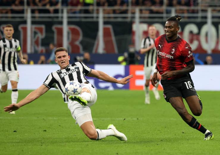 Milan-Newcastle, le critiche di Vidal