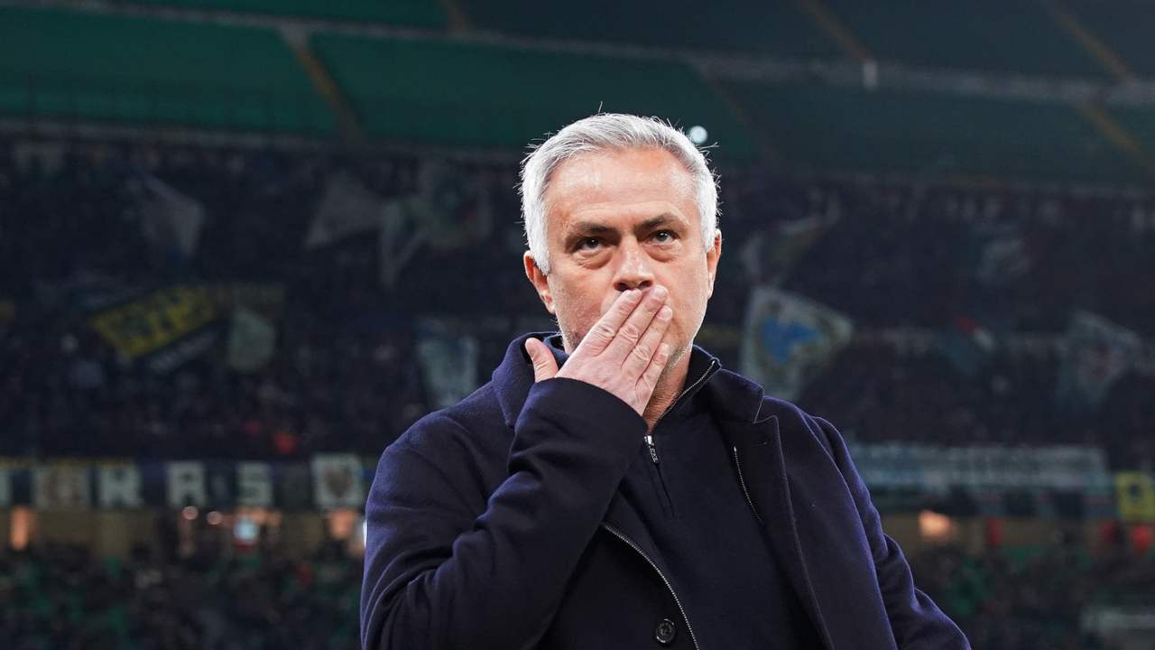 Jose Mourinho Inter Roma